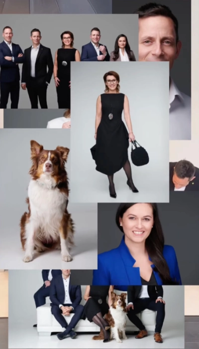 JCDecaux menedzsmentjének fotózása stúdiónkban - TB Studio Kft.